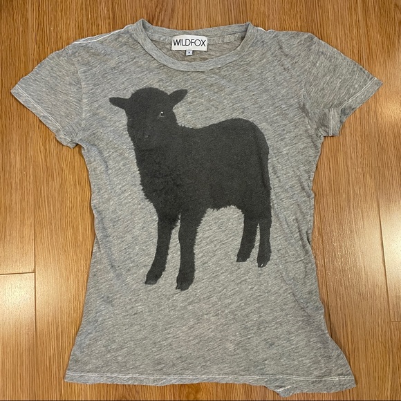 WILDFOX BLACK SHEEP TEE SIZE S - Picture 2 of 12